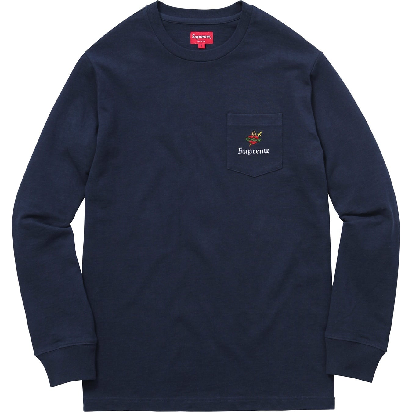 Sacred Heart L/S Pocket Tee view 6